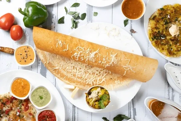 Masala cheese dosa