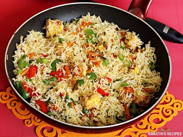 Paneer fried rice