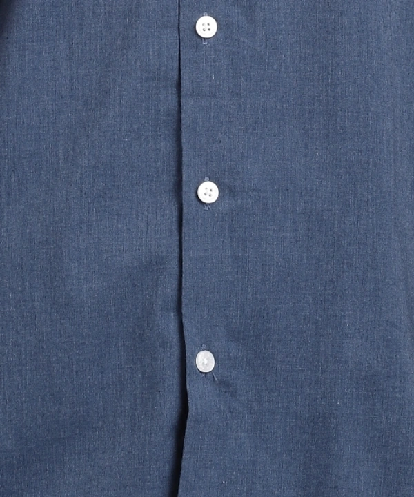 Allen Solly Men Self Design Casual Blue Shirt - 40