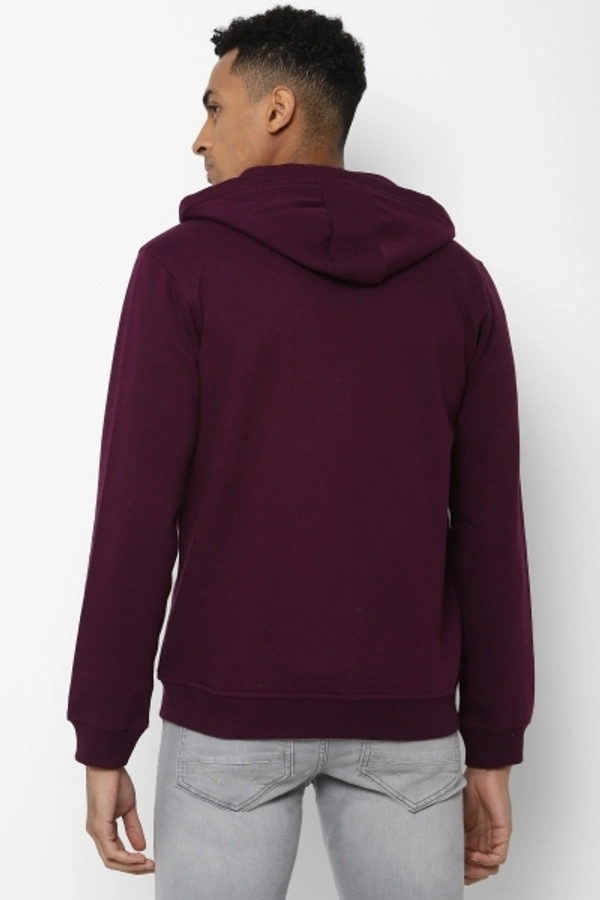 Allen Solly Full Sleeve Solid Men Sweatshirt - S