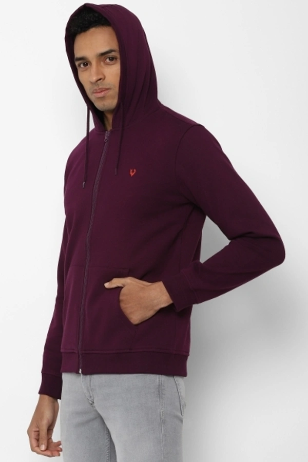 Allen Solly Full Sleeve Solid Men Sweatshirt - XXL