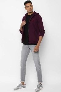 Allen Solly Full Sleeve Solid Men Sweatshirt - XL