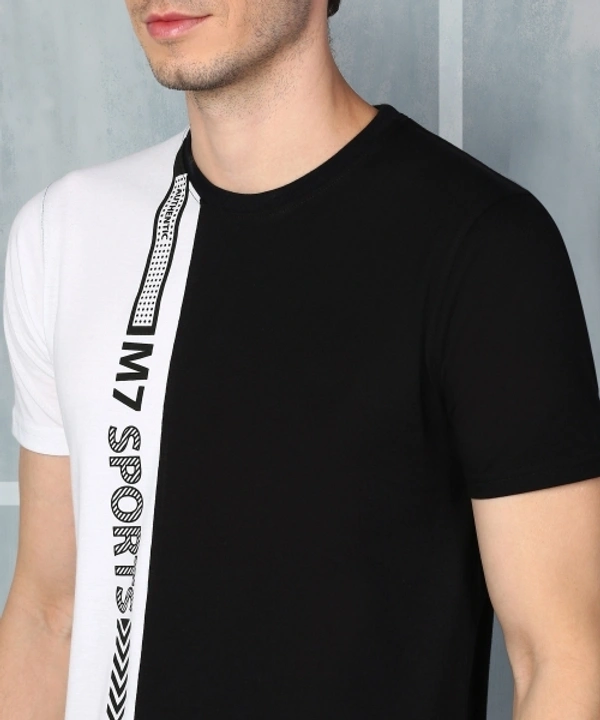 M7 By Metronaut Graphic Print Men Round Neck Multicolor T-Shirt - XXL