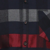 Men Checkered Casual Black Shirt - XL