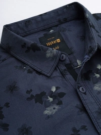 Spykar Men Solid Casual Grey Shirt - S