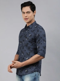 Spykar Men Solid Casual Grey Shirt - XXL