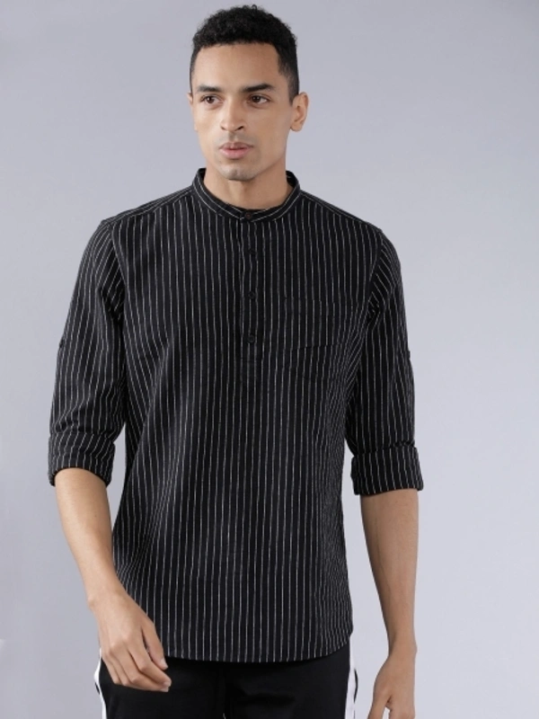 HIGHLANDER Men Striped Casual Multicolor Shirt - M