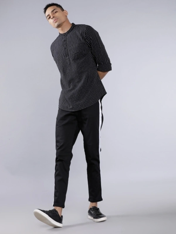 HIGHLANDER Men Striped Casual Multicolor Shirt - M