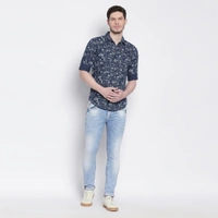 MUFTI Men Printed Casual Multicolor Shirt - XL