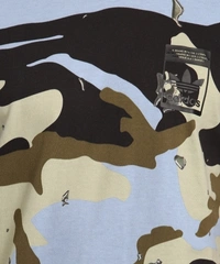 ADIDAS ORIGINALS Military Camouflage Men Round Neck Multicolor T-Shirt - M