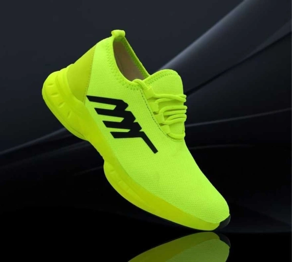 K ' Footlance Sports shoes,Running,partywear,gym shoes Running Shoes For Men - Green, 2