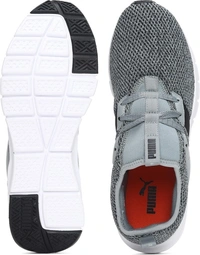 PUMA Flex Hype Running Shoes For Men - 9, Quarry-Black-White