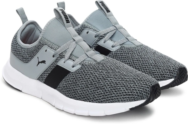 PUMA Flex Hype Running Shoes For Men - 11, Quarry-Black-White