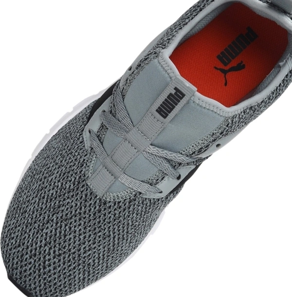 PUMA Flex Hype Running Shoes For Men - 11, Quarry-Black-White