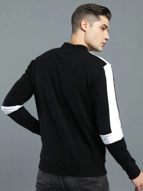 MANIAC Full Sleeve Striped Men Jacket - M