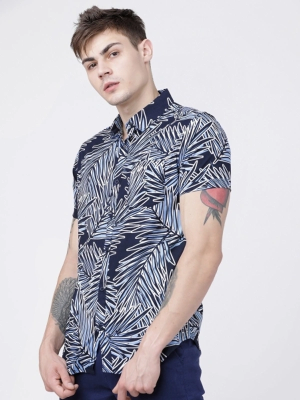 HIGHLANDER Men Printed Casual Multicolor Shirt - M