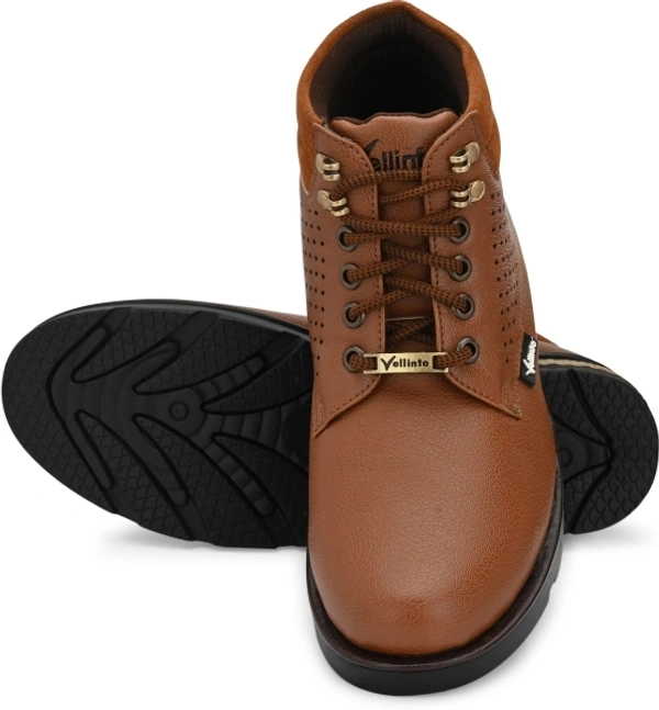 Vellinto Rocky Boots For Men Boots For Men - 8, Brown 