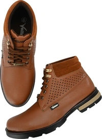 Vellinto Rocky Boots For Men Boots For Men - 8, Brown 