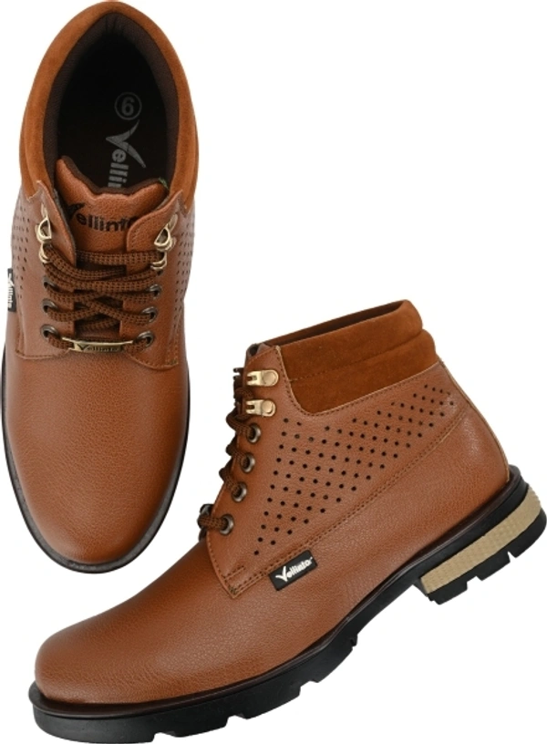 Vellinto Rocky Boots For Men Boots For Men - 8, Brown 