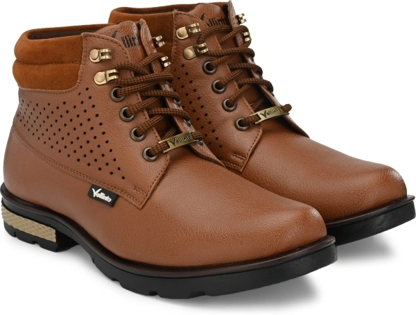 Vellinto Rocky Boots For Men Boots For Men - 9, Brown 