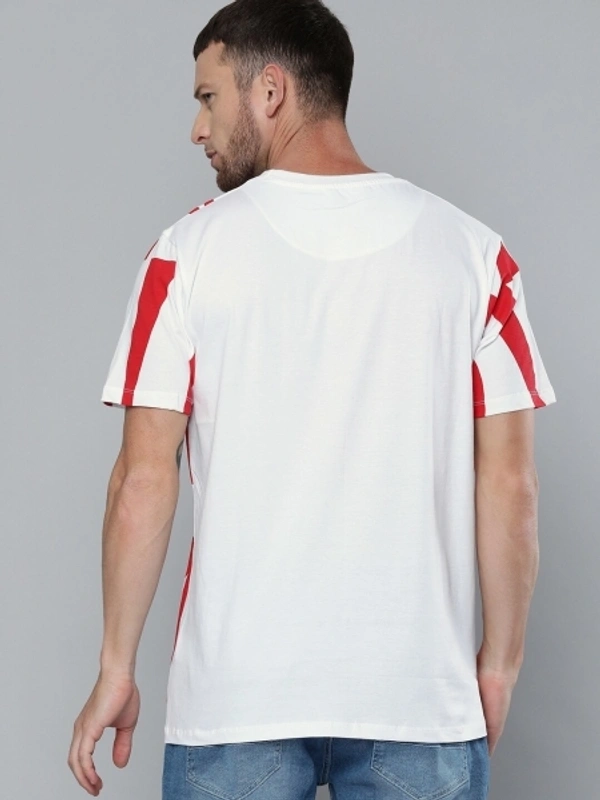 Kook N Keech Marvel Printed Men Round Neck White, Red T-Shirt - M