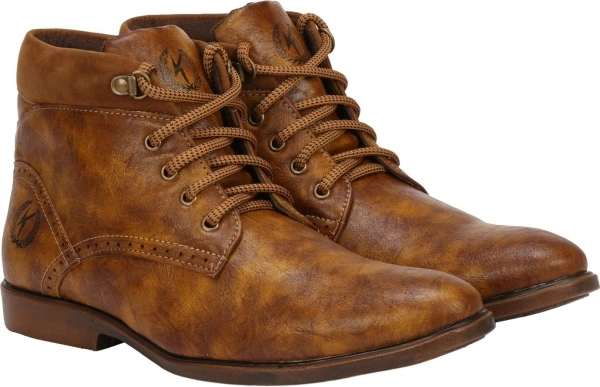 Kraasa BeBop Boots For Men - 8, Brown