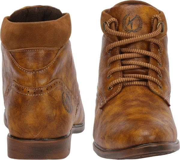 Kraasa BeBop Boots For Men - 7, Brown