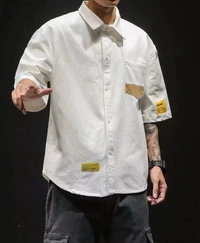 Lauren Adams Men Solid Casual Shirt - M, White