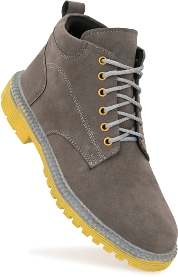 Aeonik Boots For Men - Grey, 6
