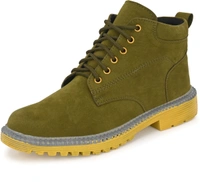 Aeonik Boots For Men - Green:olive, 8
