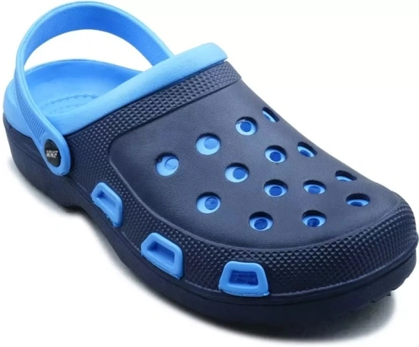 Footwear Men Blue Clogs Sandals For Men - 2