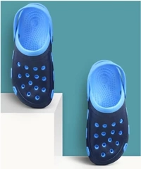 Footwear Men Blue Clogs Sandals For Men - 2