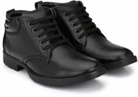 MACTREE Highland Boots For Men (Shoe) - Black, 9