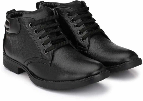 MACTREE Highland Boots For Men (Shoe) - Black, 9