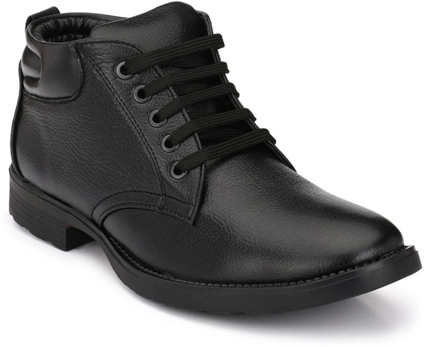MACTREE Highland Boots For Men (Shoe) - Black, 9