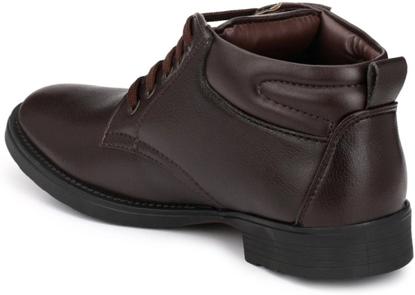 MACTREE Highland Boots For Men (Shoe) - Morocco Brown, 10