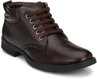 MACTREE Highland Boots For Men (Shoe) - Morocco Brown, 10