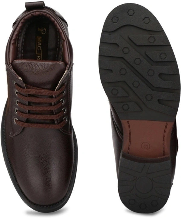 MACTREE Highland Boots For Men (Shoe) - Morocco Brown, 10