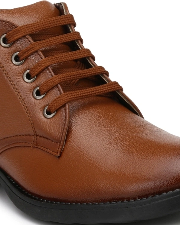 MACTREE Highland Boots For Men (Shoe) - Tan, 8