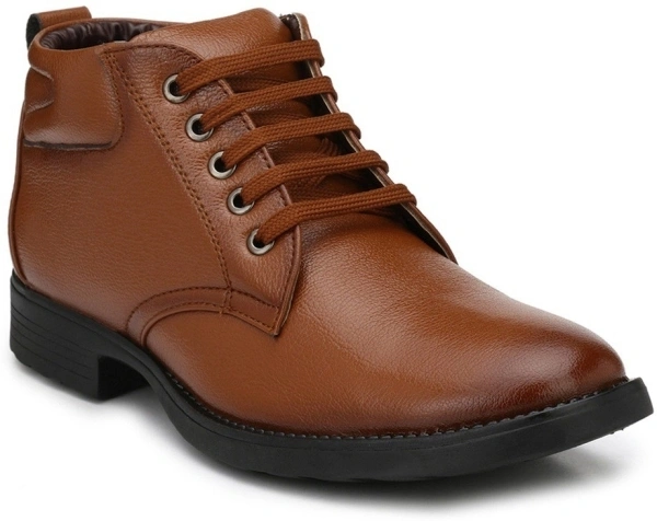 MACTREE Highland Boots For Men (Shoe) - Tan, 10