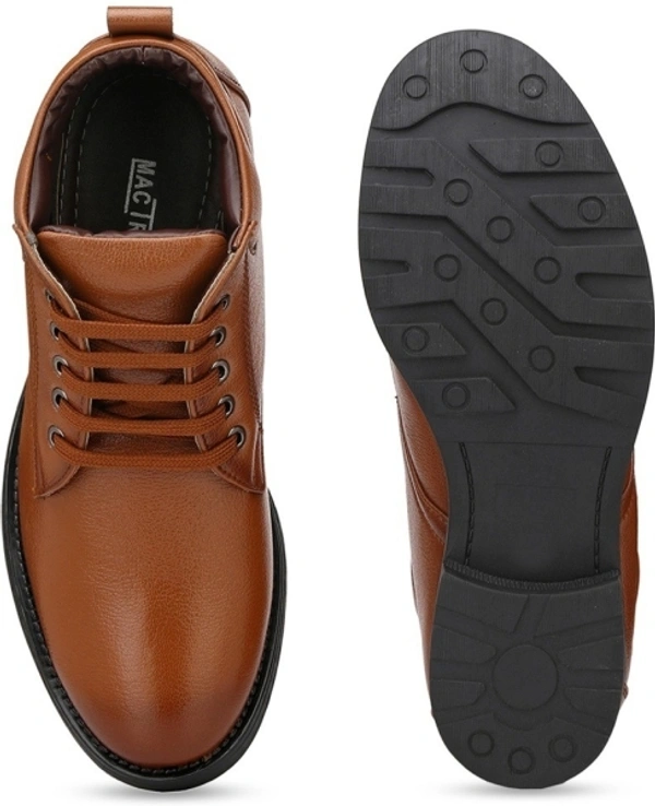 MACTREE Highland Boots For Men (Shoe) - Tan, 10
