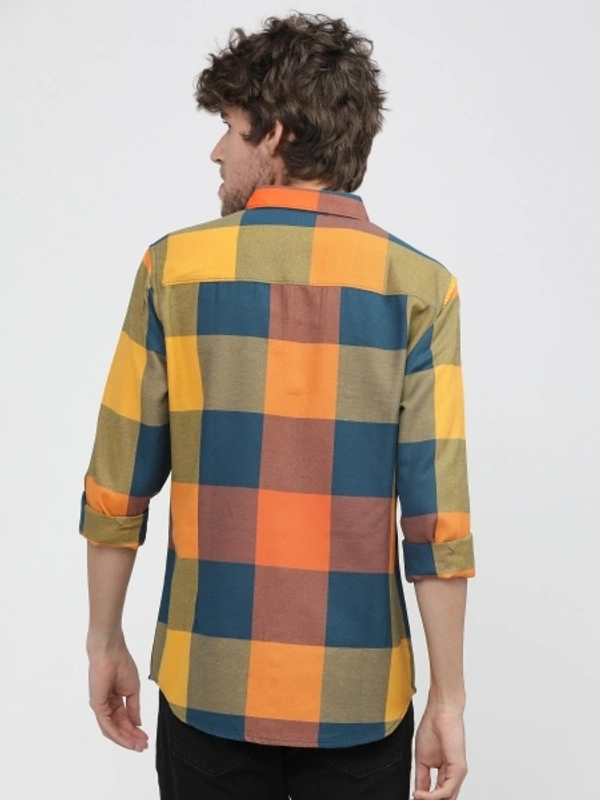 KETCH Men Checkered Casual Multicolor Shirt - XL