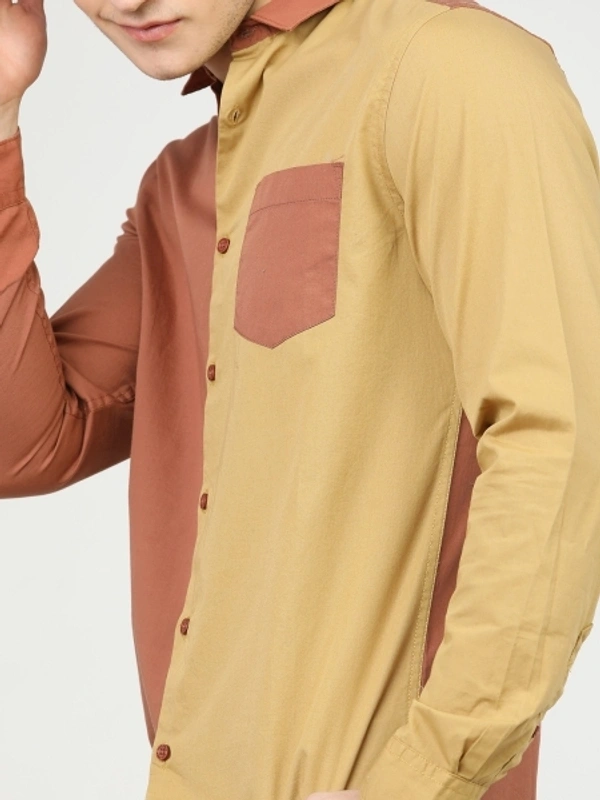 HIGHLANDER Men Solid Casual Multicolor Shirt - L