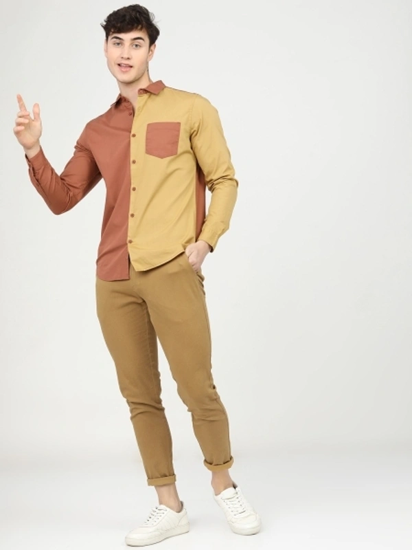 HIGHLANDER Men Solid Casual Multicolor Shirt - L
