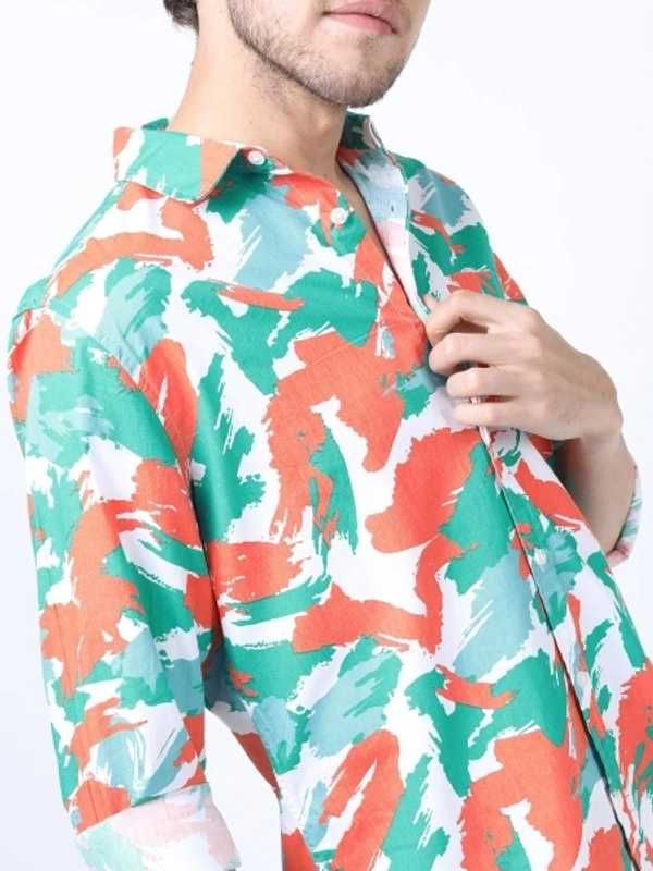 KETCH Men Solid Casual Multicolor Shirt - M