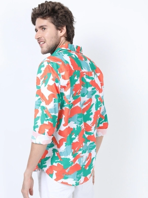 KETCH Men Solid Casual Multicolor Shirt - M