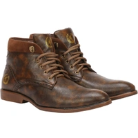 Kraasa BeBop Boots For Men - 9, Morocco Brown