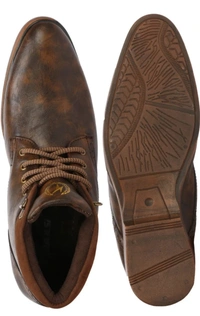 Kraasa BeBop Boots For Men - 8, Morocco Brown