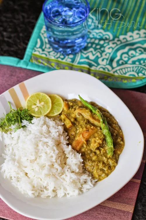 Mirchi-ka-Salan Rice