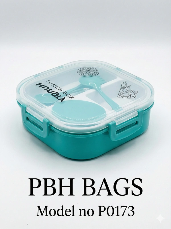 HUNGRY PBH P0173 "Hungry" Bento Lunch Box - Jelly Bean